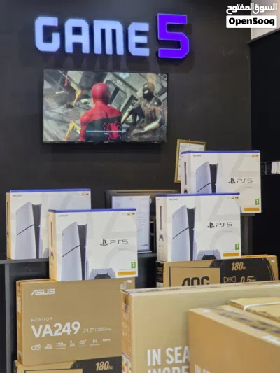 إصدار PS5 Slim Disc بسعة 1 تيرابايت PS5 console slim disc edition 1 tb 3