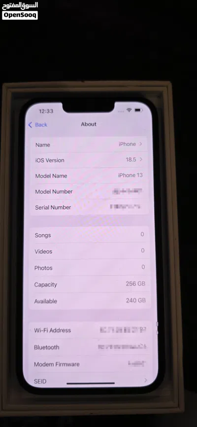 Iphone 13 256 GB 3