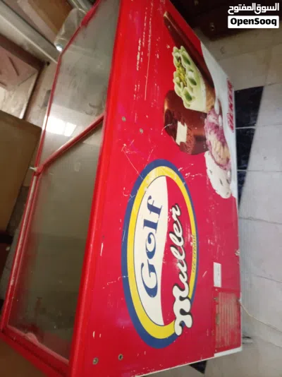 فريزر بطح بحاله ممتازه موتور شغال 100% بحاجه فقط الى غاز 3