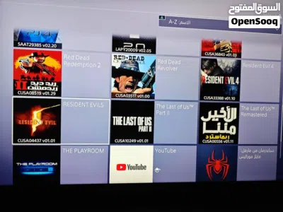 جهاز بلاي ستيشن 4 سلم (PlayStation 4 Slim) هاردسك 1TB ذاكرته 1 تيرا (1TB) 4