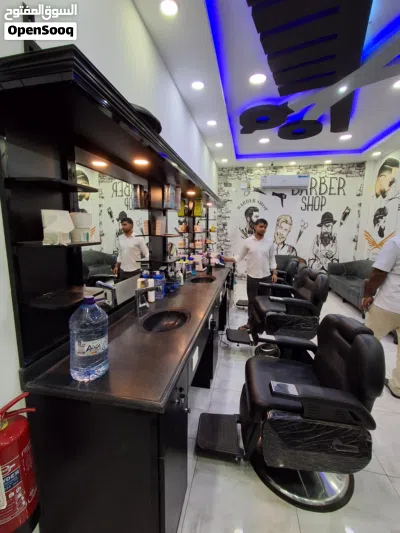 Salon chair n cabinet 4