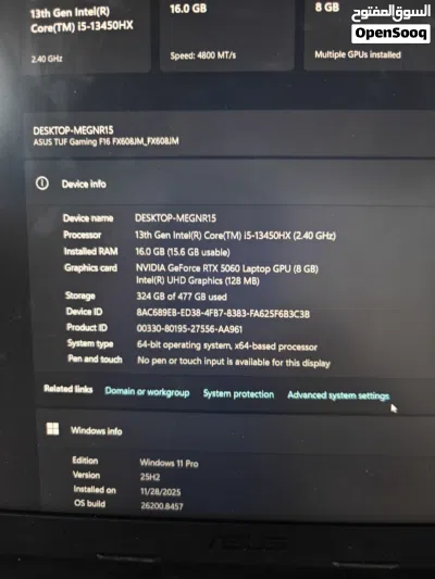 asus tuf f16 2