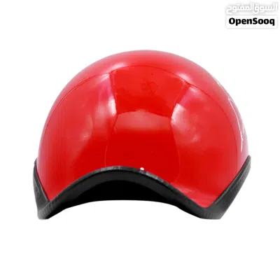 Half Face Scooter/Motorbike Helmet - Red Color AK 3