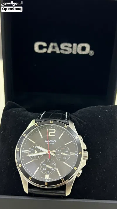ساعة كاسيو (casio) أصلية مع الملحقات 2