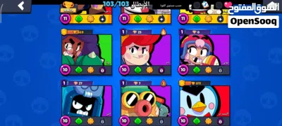 حساب brawl stars براول ستار ب100الف بي مجال 2