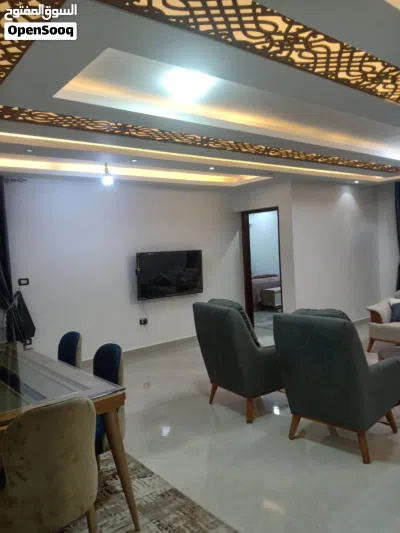 شقة مفروشة للايجار غرفتين صالون مطبخ 2حمام شارع شهاب المهندسين بجوار جميع الخدمات 2