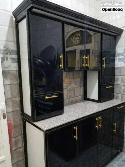 مطابخ المنيوم حديثه بجميع انواعه وتفصول حسب الطلب مقسات متعدده هاذه المقاس متر وستين 2