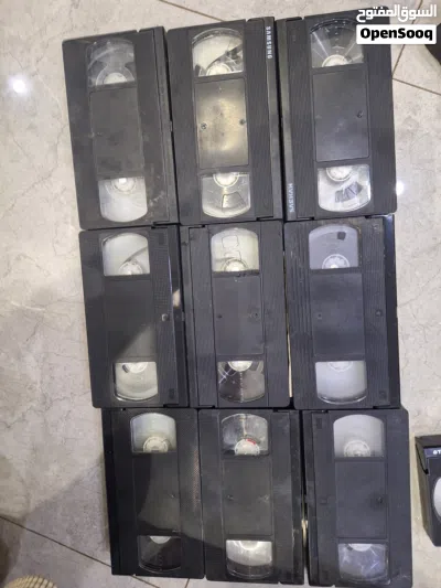 صندوق ديكور رادو مع 30 شربط فيديو للتسجيل كبي تحف 2