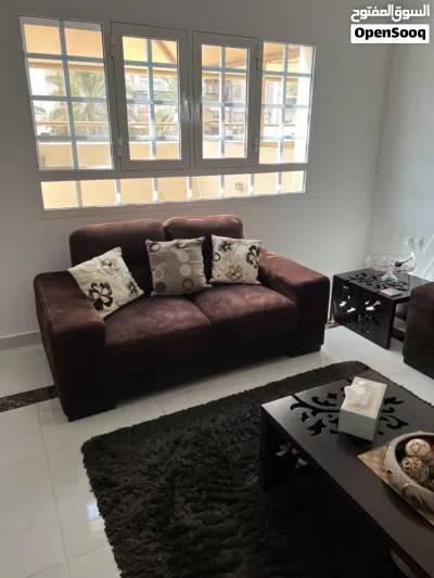 6 Seater Sofa with coffe table set 3