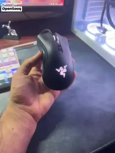 ماوس من شركة ريزر (Razer) شبه جديد في حاله ممتازه جداً... 4