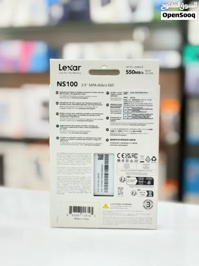 Brand New Lexar 256GB SSD in Oman Durable 2