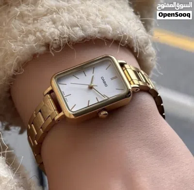 ساعة نسائية ذهبية كاسيو Casio Gold watches 2