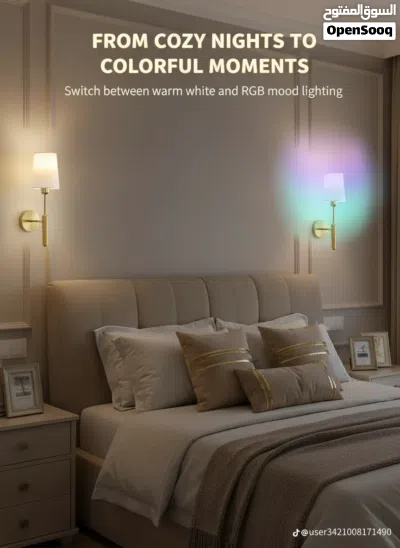 طقم RGB Wall Sconces من ماركة Dehobo العالمية 2