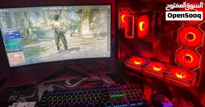 جهاز كمبيوتر قيمنق متكامل RTX 5060 / i5 14th مع شاشة 240Hz 2