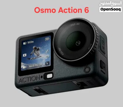 Osmo Action 6 Adventure Combo, Action Camera With 1/1.1" Square Sensor, Variable Aperture 3