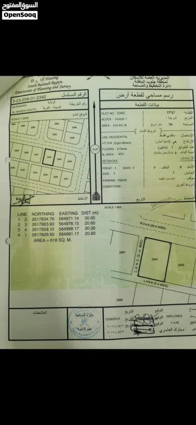 سكنية زاوية جنبها مجموعة استراحات 2