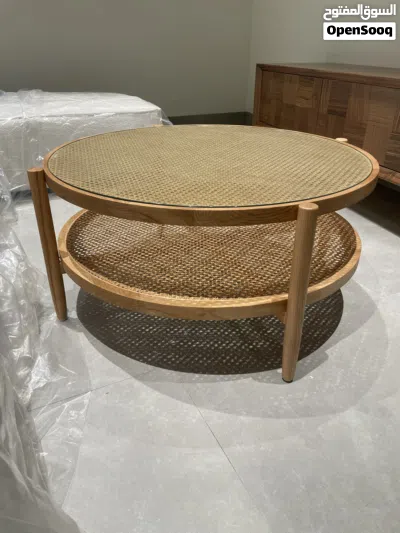 For Sale: Home Centre Anasa Glass Top Coffee Table – Like New! 2