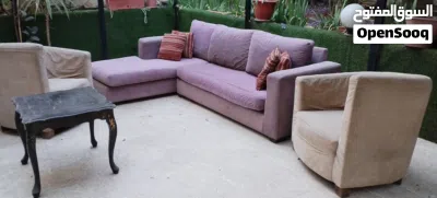 طقم كنب واسفنج خشب ممتاز 2