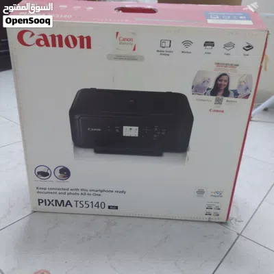 طباعة لم تستعمل ألوان وأبيض وأسود CANON PIXIMA TS5140 سعرها الأصلى 399 ريال للبيع 200 ريال 2