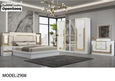 طقم غرفة نوم مزدوجة مع مرتبة طبية بسمك 12 سم Bedroom set double with medical mattress 3