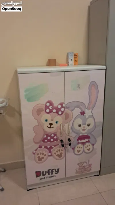 2 Steel Cabinets and 1 Kids cabinet 2
