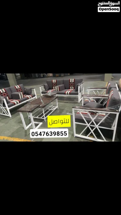 تفصيل جلسات خارجية جودة الخشب السويدي طبيعي مضمون مميز مقاوم لشمس والمطر بتفاصيل تصاميم مختلفة 3
