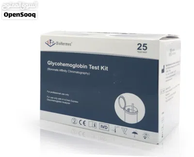 أشرطة السكر التراكمي HbA1c لجهاز A1cChek Express شركه بايوهرمس (اسحاق طه اجهزة ومستلزمات طبية) 2