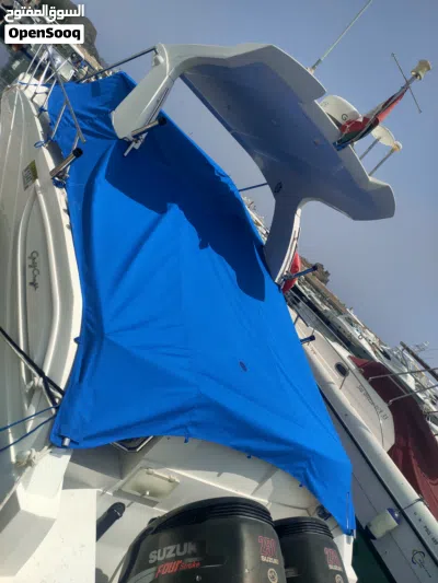 أعمال تنجيد القوارب BOAT COVER MAKING NEW boat Seats cover Changing 3