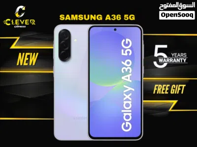 متوفر الان سامسونج A36 بافضل سعر//SAMSUNG A36 5G (256GB) NEW 2