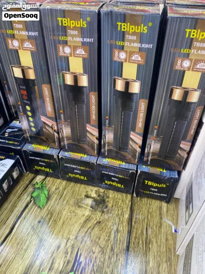 Brand New TBlpuls TB88 Solar + USB Rechargeable LED Flashlights 4