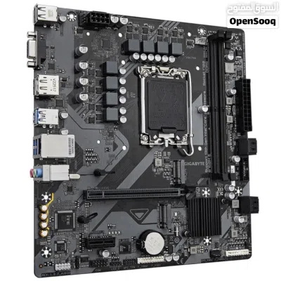 مذربورد جيجابايت لمعالجات انتل جيل 12 + 13 + 14 - GIGABYTE UD B760M-E DDR5 LGA 1700 MOTHERBOARD 2