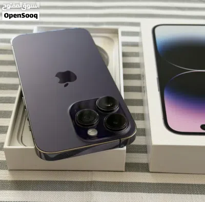 Iphone 14 pro 128GB purple used good condition 3