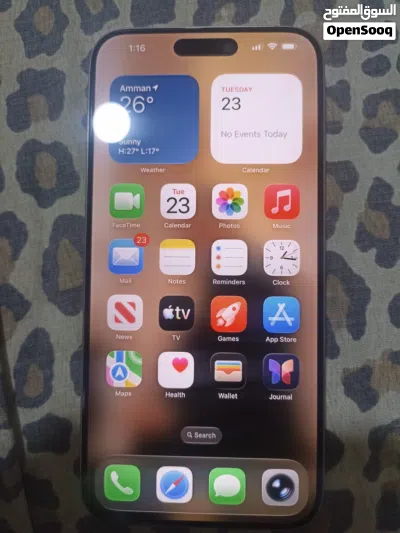 آيفون 15برو ماكس 256g بطارية 85 شرق اوسط 3
