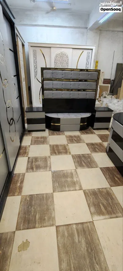 غرفه نوم مودرن خشب كونتر Furniture oh 4