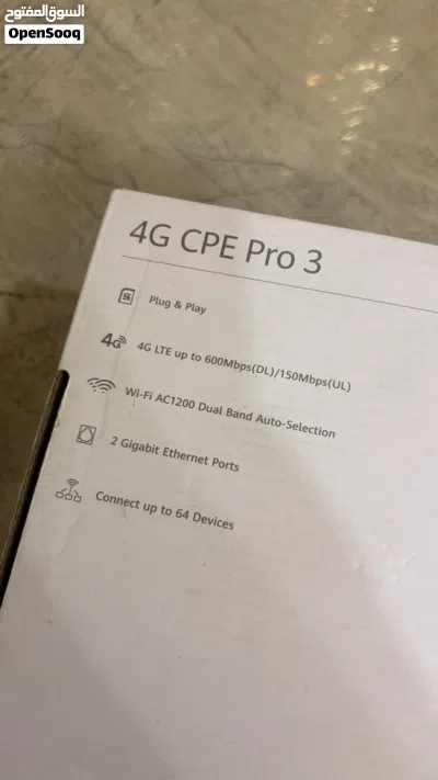 4G+CPE راوتر huawei pro 3 2