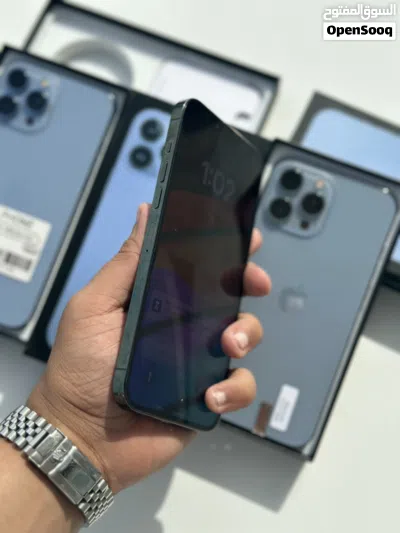 أقوى عرض : iPhone 13pro max 256gb هواتف بحالة الوكالة بدون اي شموخ أو مشاكل و بأقل سعر 4
