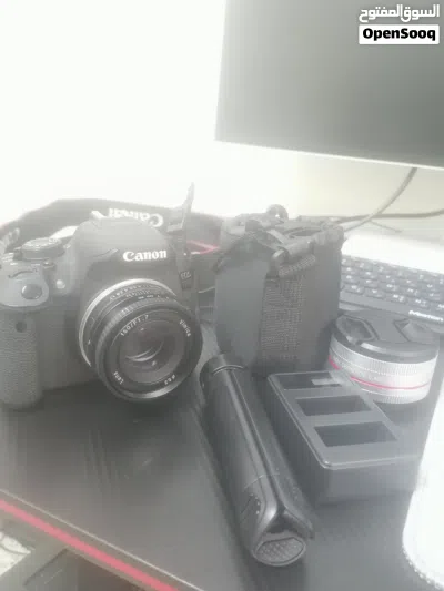 Canon 700d, vimika 50mm 1.7 lans,canon 18-55 kit lans,wide Angel lans 2