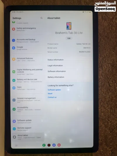 Samsung Galaxy Tab S6 Lite . 2