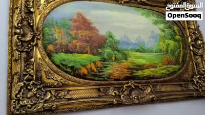 برواز ذهبي لوحة زيتية 3