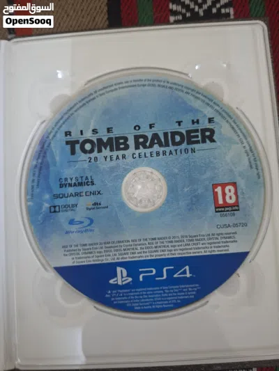 قرص tomb raider ps4 النسخه الخاصه 2