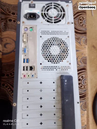 كيس كمبيوتر وقطع بسعر حرق 3