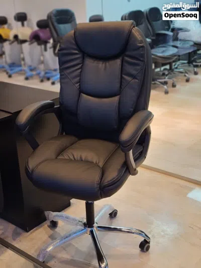 كرسي مدير جلد طبي \ Office Manager Leather Chair 3