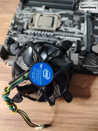 معالج intel i5 7600k مع البورد بحاله جيده 3
