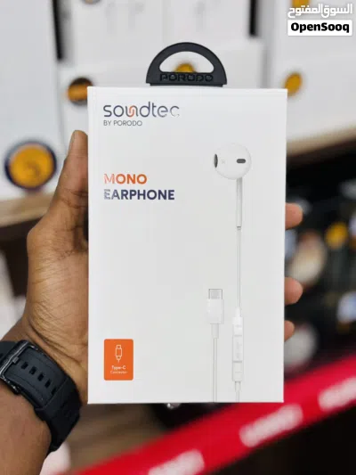 سماعة تايب سي طرف واحد سنجل SOUNDTEC MONO EARPHONE 2