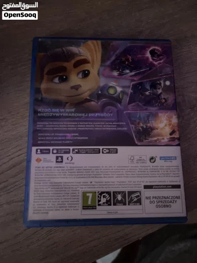 لعبة جهاز بلاستيشن فايف ratchet and clank rift apart بحالة جديدة وسعر مغري 2