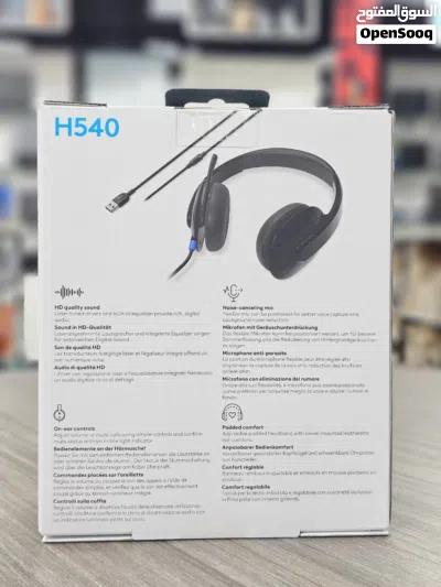 Brand NewLogitech H540 headset in Oman HD Quality Sound 2