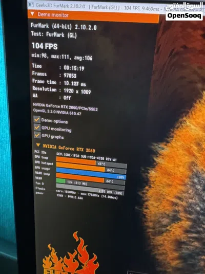 Rtx 2060 6gb zotac gpu كرت شاشة 4