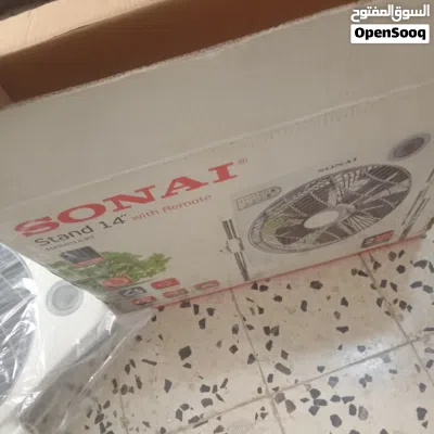 SONAI 14" Stand Fan with Remote Control 3