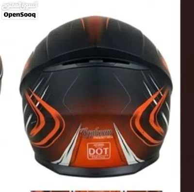 خوذة Typhoon Helmets (موديل TH129) احترافية بحالة ممتازة! 4