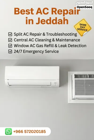 AC Repair, Cleaning & Gas Refill Jeddah – 24/7 Fast Service 3